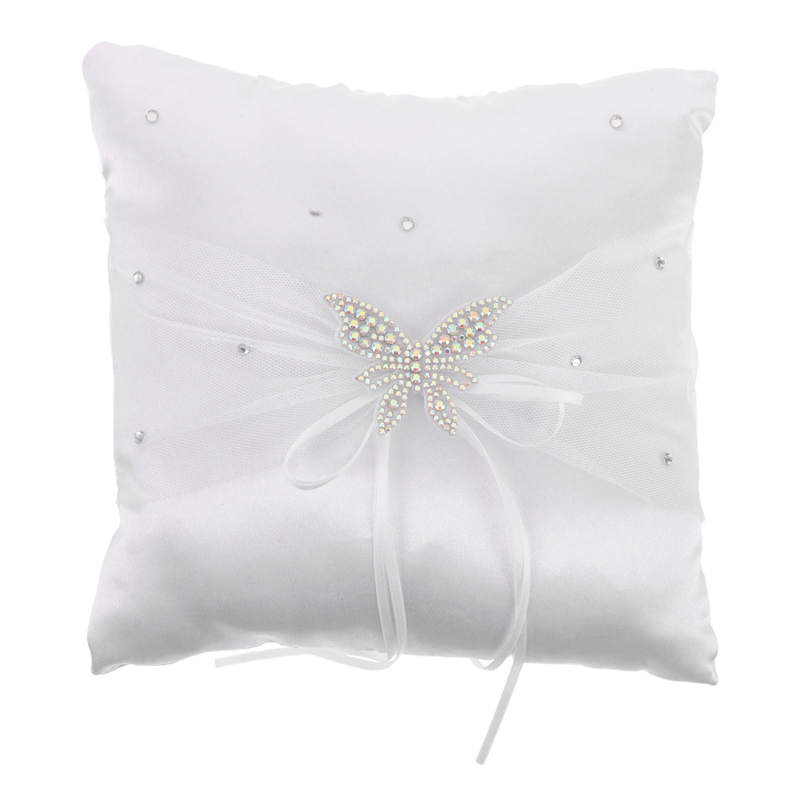 Ring Bearer Pillow - Ring Bearer Accessories Elegant Pillow Butterfly