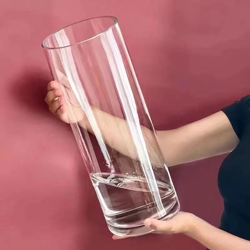 Acrylic Clear Cylinder Flower  - огляд і ціна Centerpiece Vase Tall