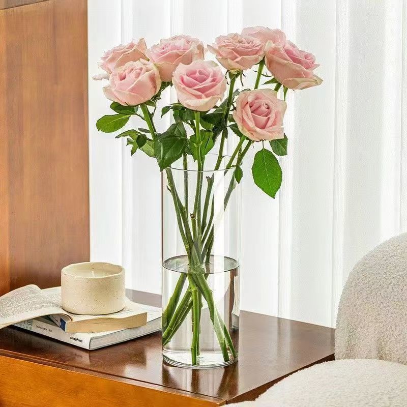 Acrylic Clear Cylinder Flower  - огляд і ціна Centerpiece Vase Tall