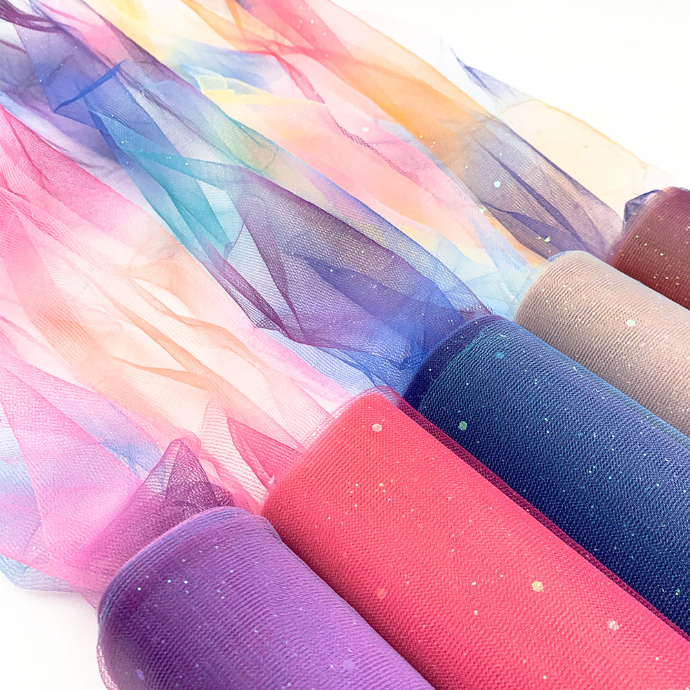10Yards Rainbow Glitter Tulle  - огляд і ціна Table Runner Sequin