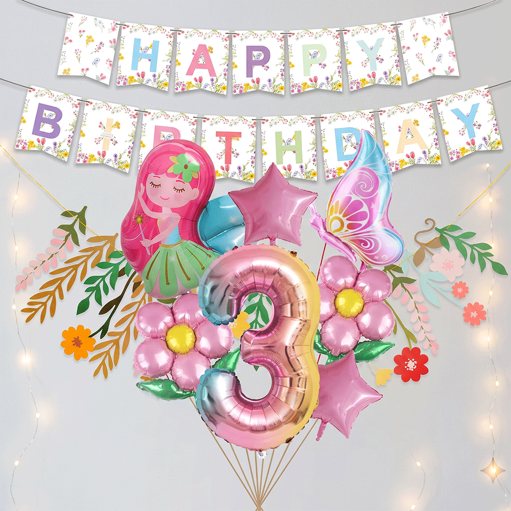 Wildflower Party Tableware Flo - огляд і ціна Confetti Balloon Set