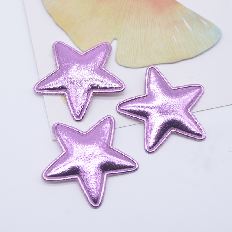 50Pcs 40mm Leather Star Appliq - огляд і ціна Wedding Superstar