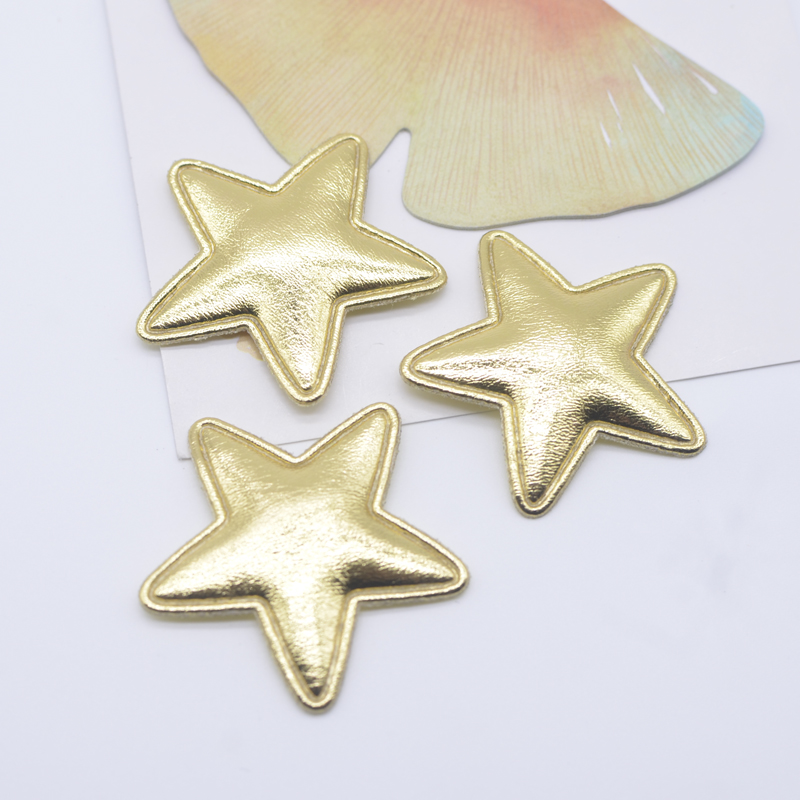 50Pcs 40mm Leather Star Appliq - огляд і ціна Wedding Superstar
