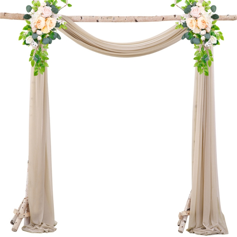 N7YF Romance Pearls Arch Backd - огляд і ціна Wedding Backdrop Curtain