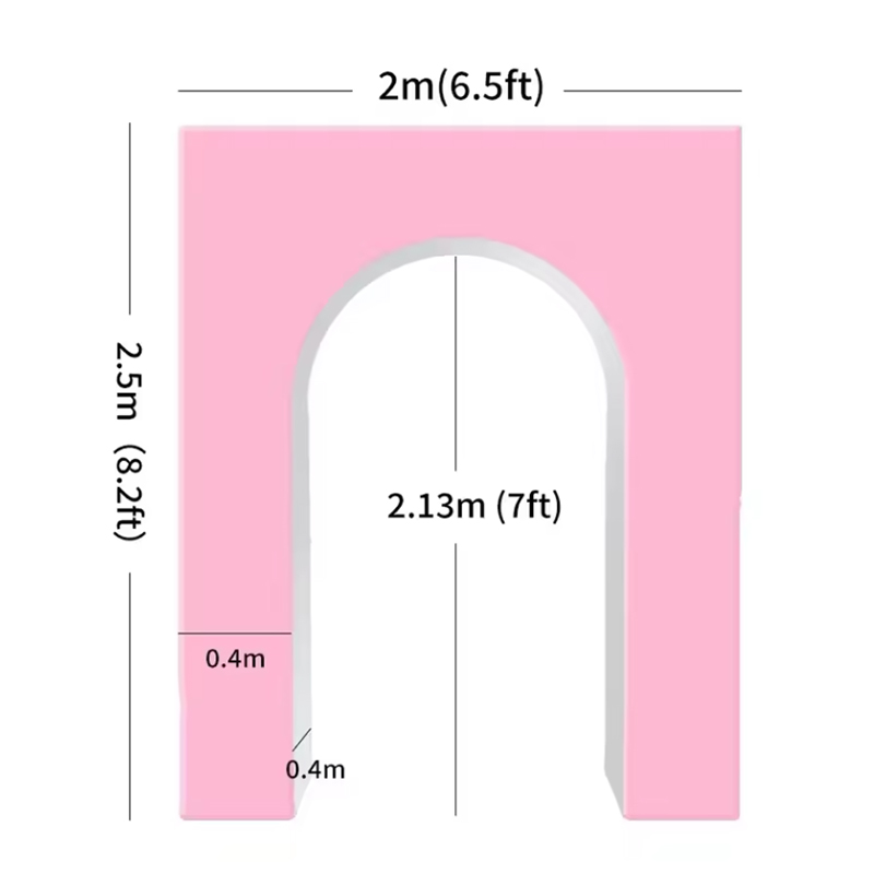 2x2.5M 3D Balloon Arch Stand f - огляд і ціна Confetti Balloon Set