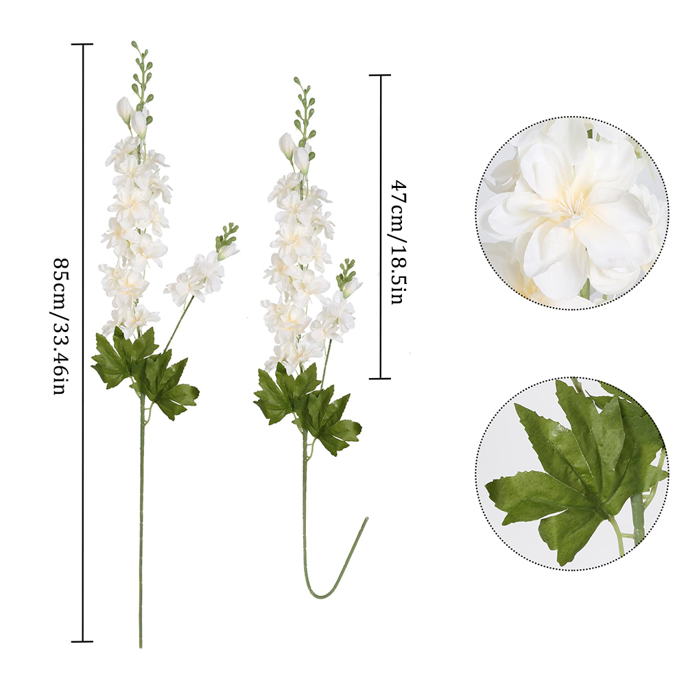 2pc Artificial Flowers Long St - огляд і ціна Centerpiece Vase Tall