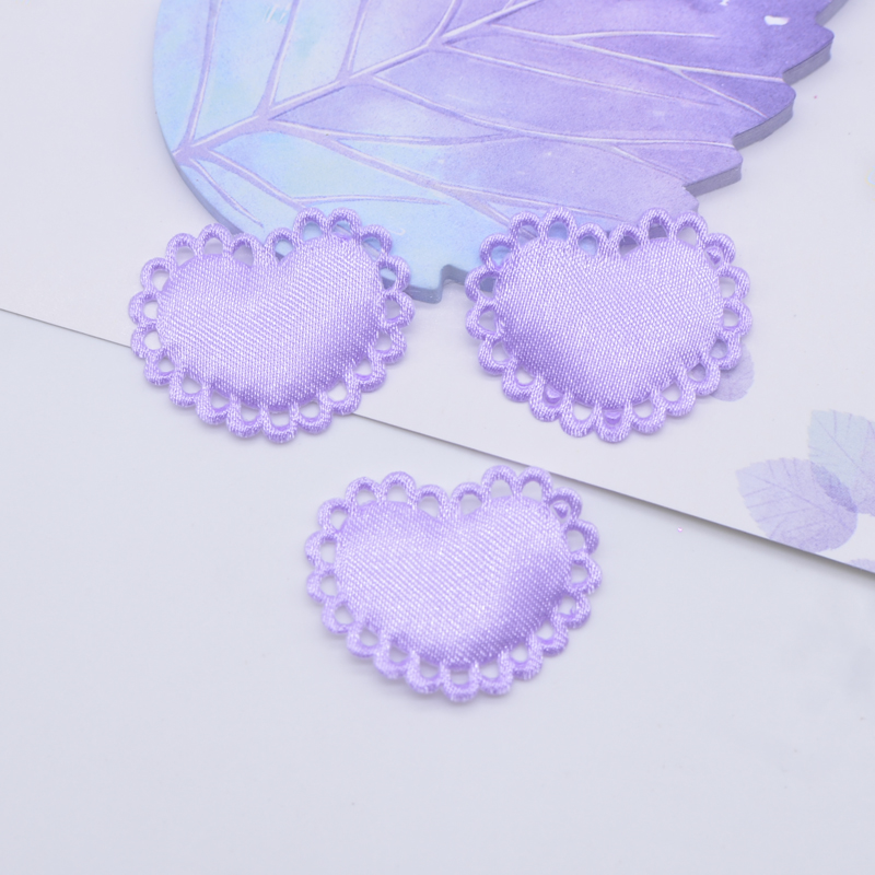 50Pcs 29*24mm Heart Cloth Padd - огляд і ціна Wedding Superstar