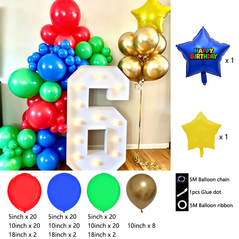 Mushroom Star Balloon Garland  - огляд і ціна Wedding Superstar