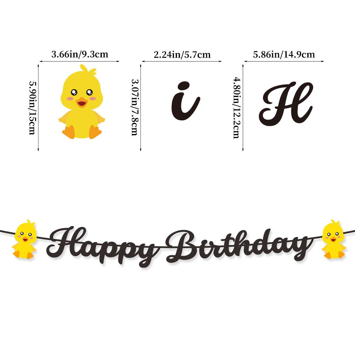Cute Swim Duck Theme Happy Bir - огляд і ціна Confetti Balloon Set