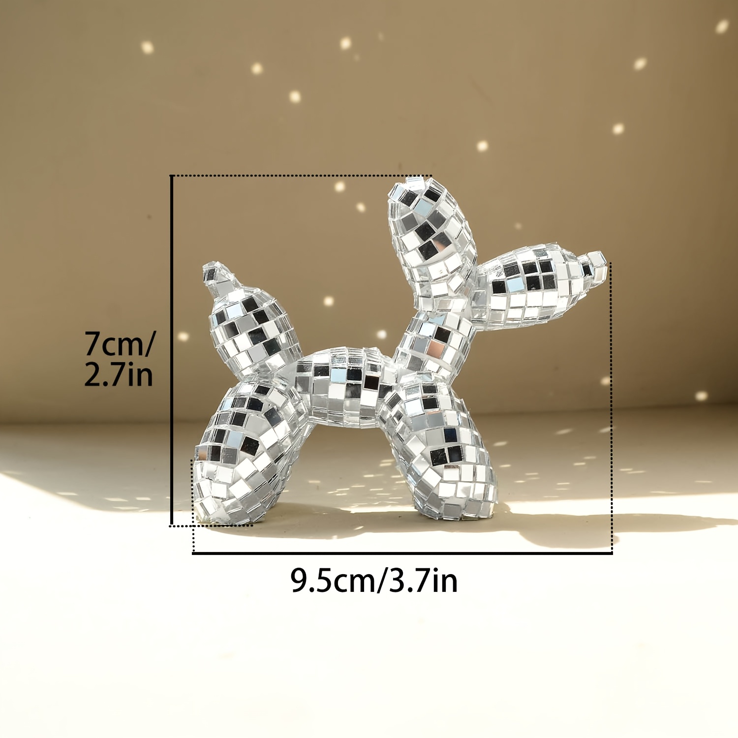 1pc Disco Mirror Balloon Puppy - огляд і ціна Confetti Balloon Set