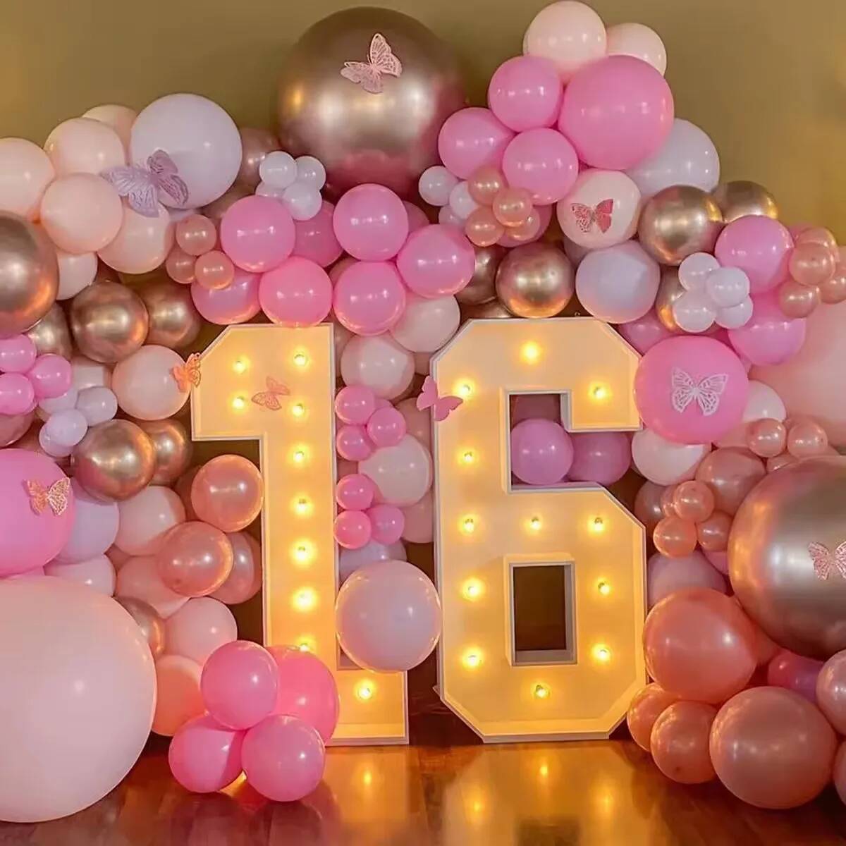 Giant Number Led Light for Kid - огляд і ціна Confetti Balloon Set