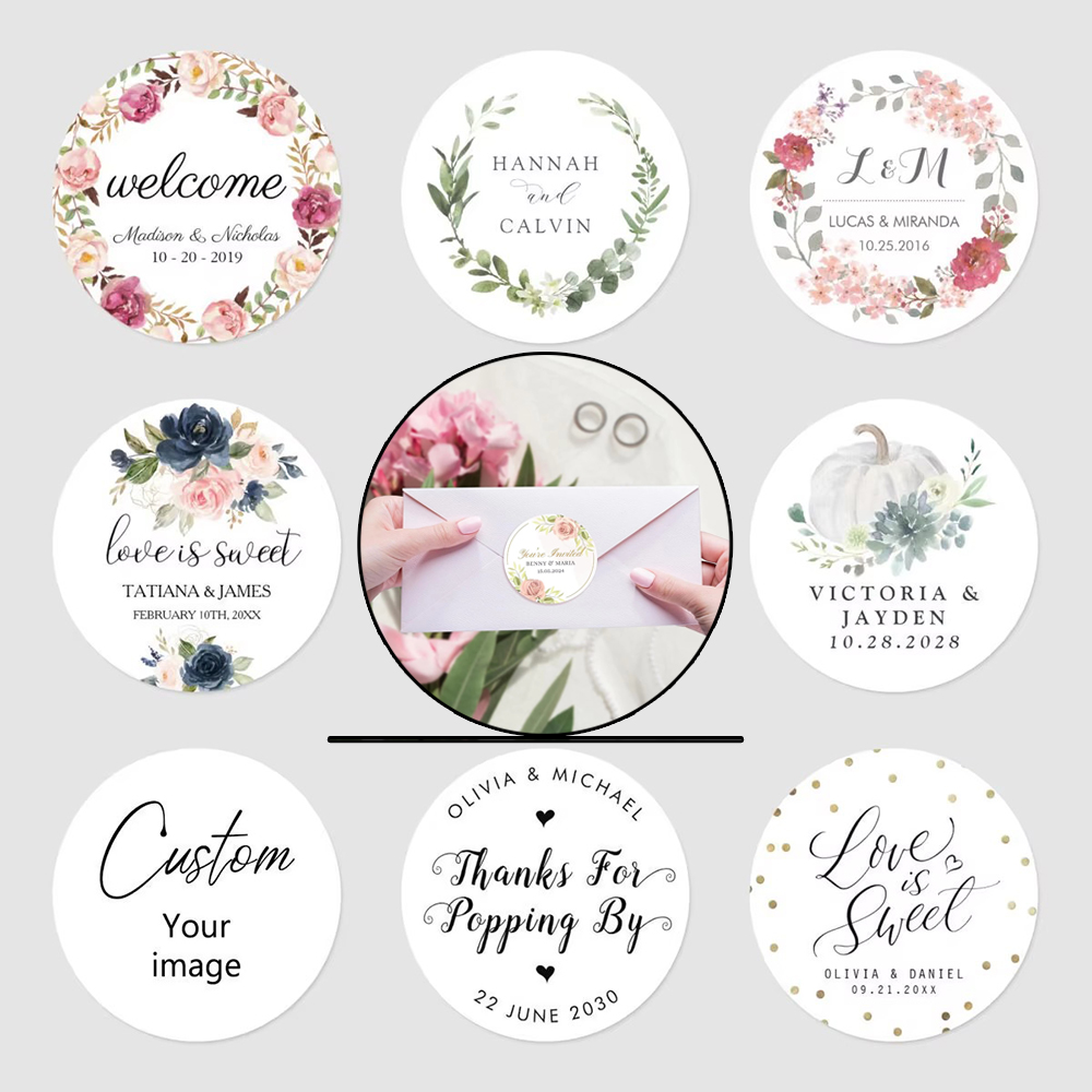 Customized Stickers for Weddin - огляд і ціна Wedding Event Supply