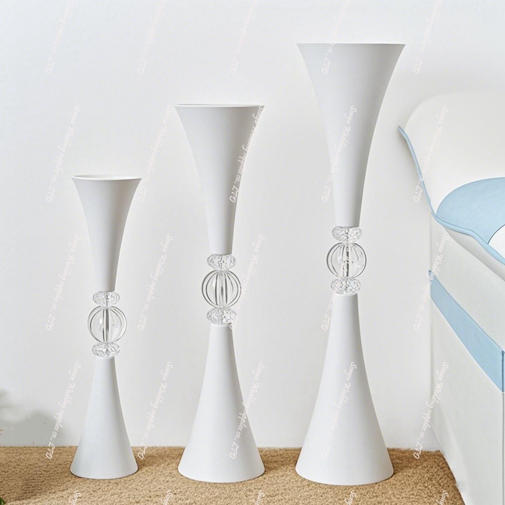 10pcs 50/60/70cm acrylic Flowe - огляд і ціна Centerpiece Vase Tall