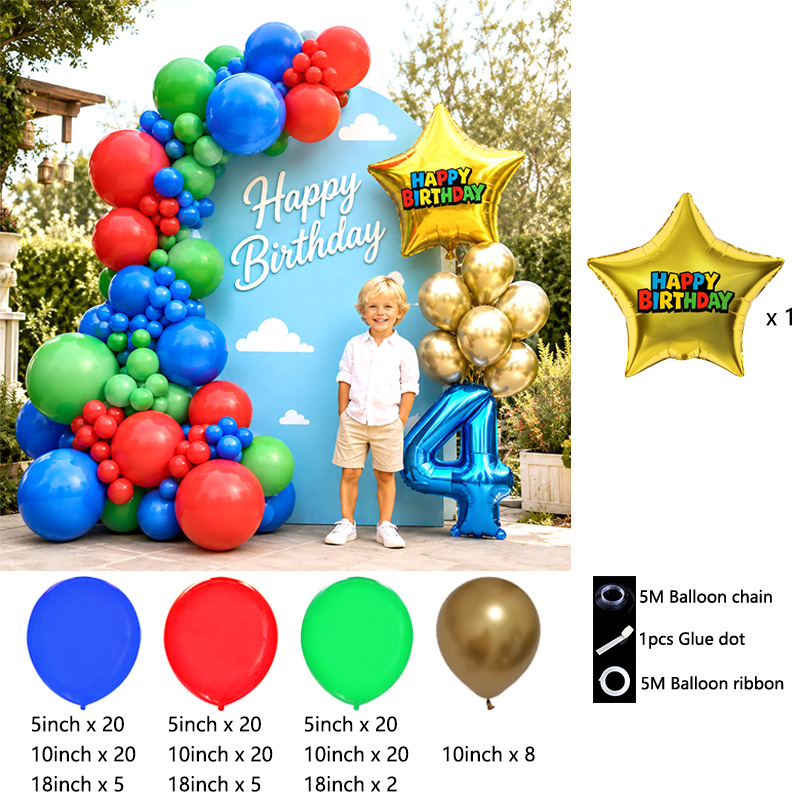 1set Red Blue Green Mushroom S - огляд і ціна Wedding Superstar