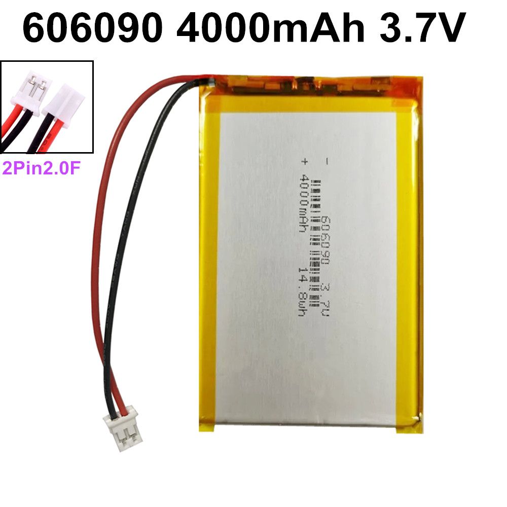 1-10PCS 3.7V 4000mAh 606090 Re - огляд і ціна Wedding Power Supply