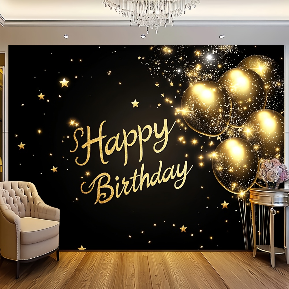 1pc super large black and gold - огляд і ціна Wedding Superstar
