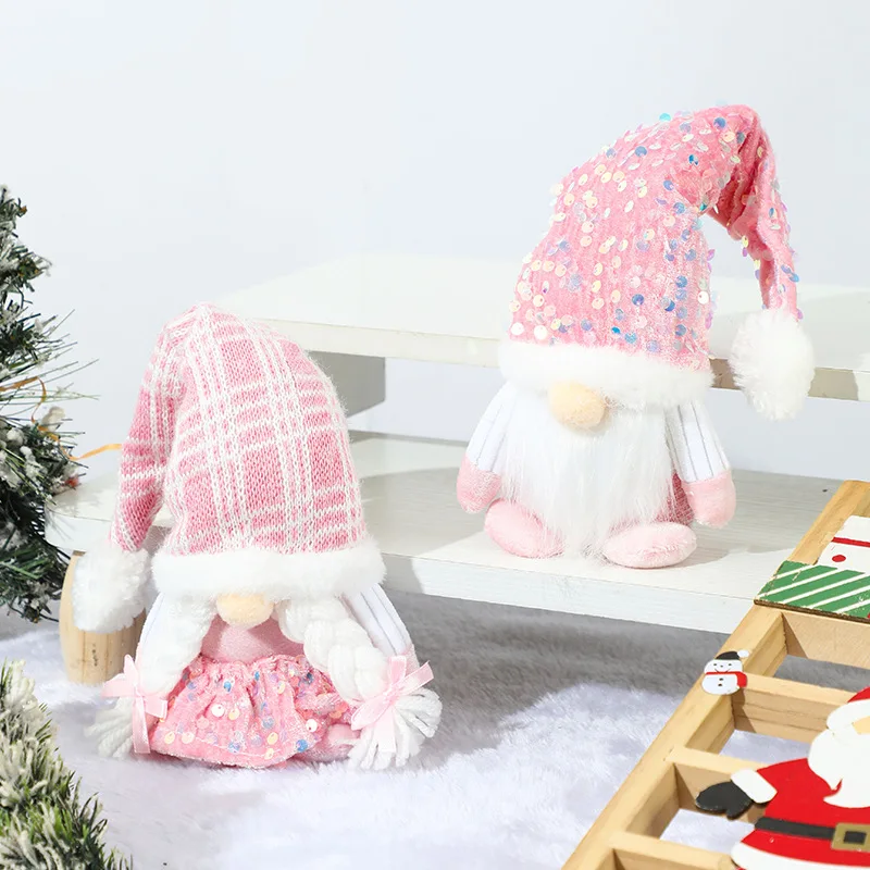 Christmas Gnome Plush Decorati - огляд і ціна Table Runner Sequin