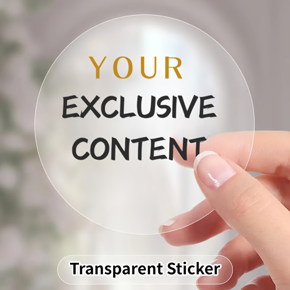 Customized Transparent Round S - огляд і ціна Wedding Event Supply