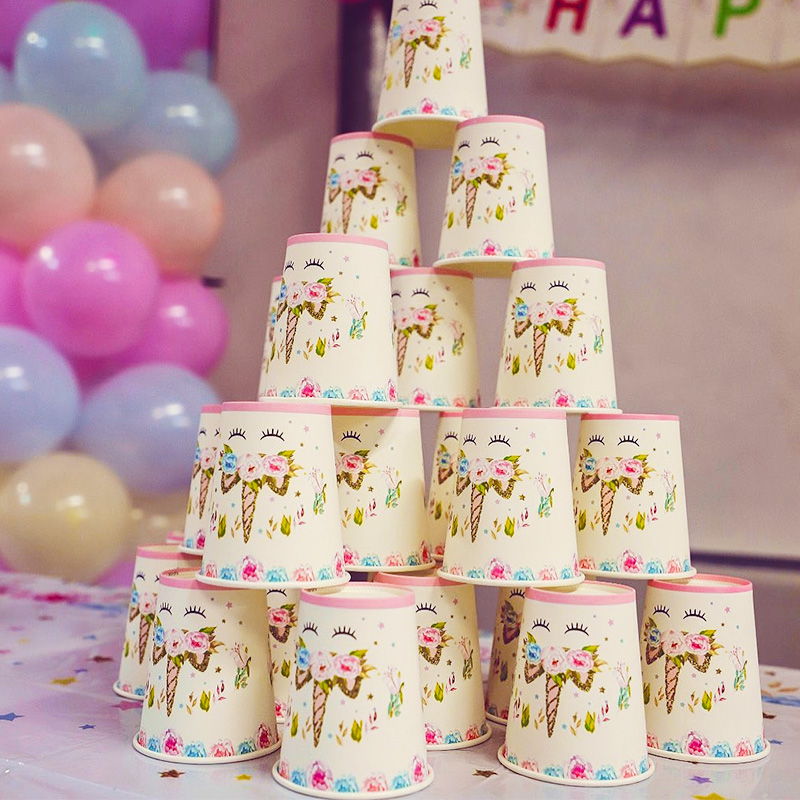 Unicorn Plate Napkin Cups Unic - огляд і ціна Confetti Balloon Set