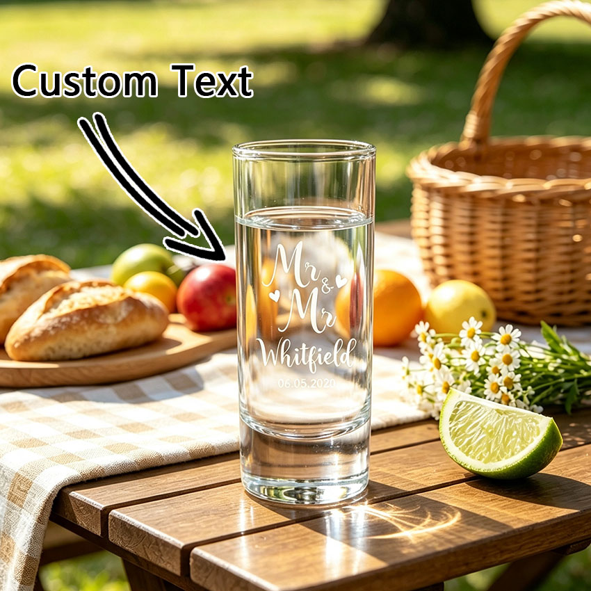 Personalized Wedding Shot Glas - огляд і ціна Wedding Souvenir