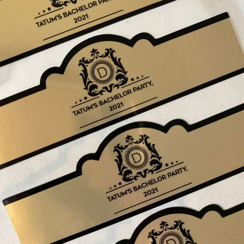Custom Gold Foil Wedding Cigar - огляд і ціна Wedding Souvenir