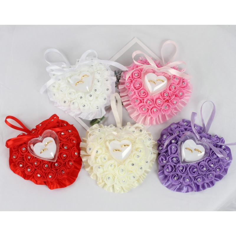 Romantic Wedding Ring Pillow L - огляд і ціна Ring Bearer Pillow