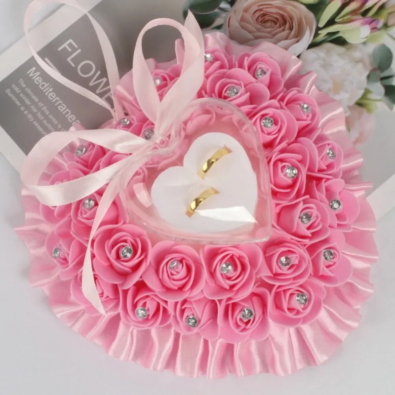 Romantic Wedding Ring Pillow L - огляд і ціна Ring Bearer Pillow