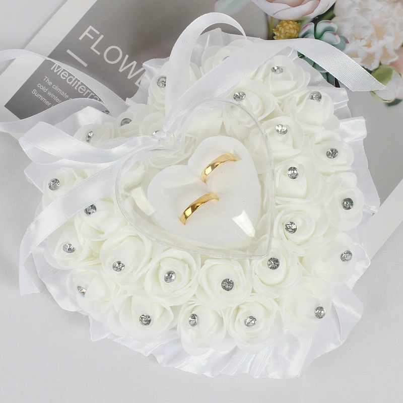 Romantic Wedding Ring Pillow L - огляд і ціна Ring Bearer Pillow