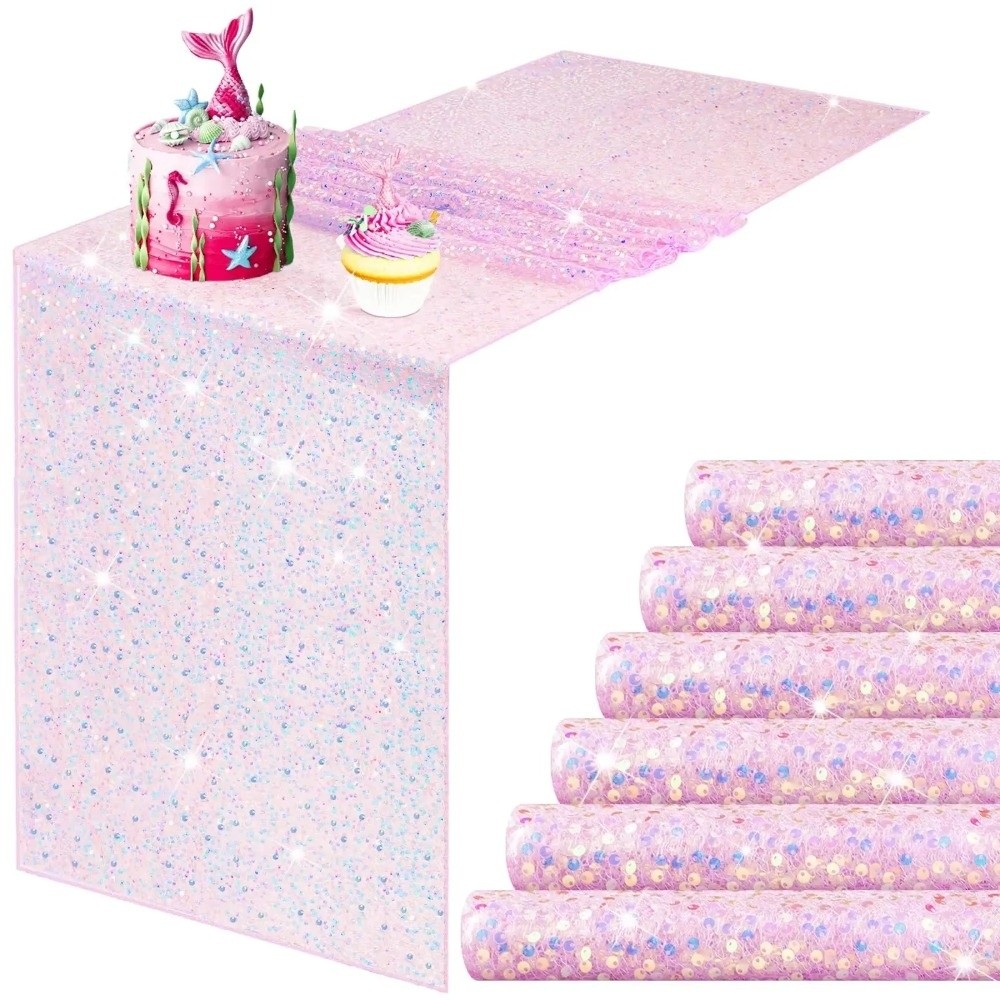 Decorative Table Runner Sequin - огляд і ціна Table Runner Sequin