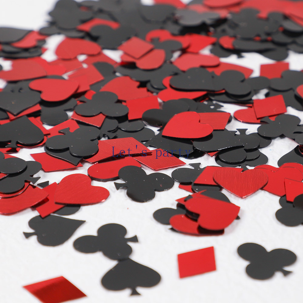 15g/bag Casino Las Vegas Poker - огляд і ціна Table Runner Sequin
