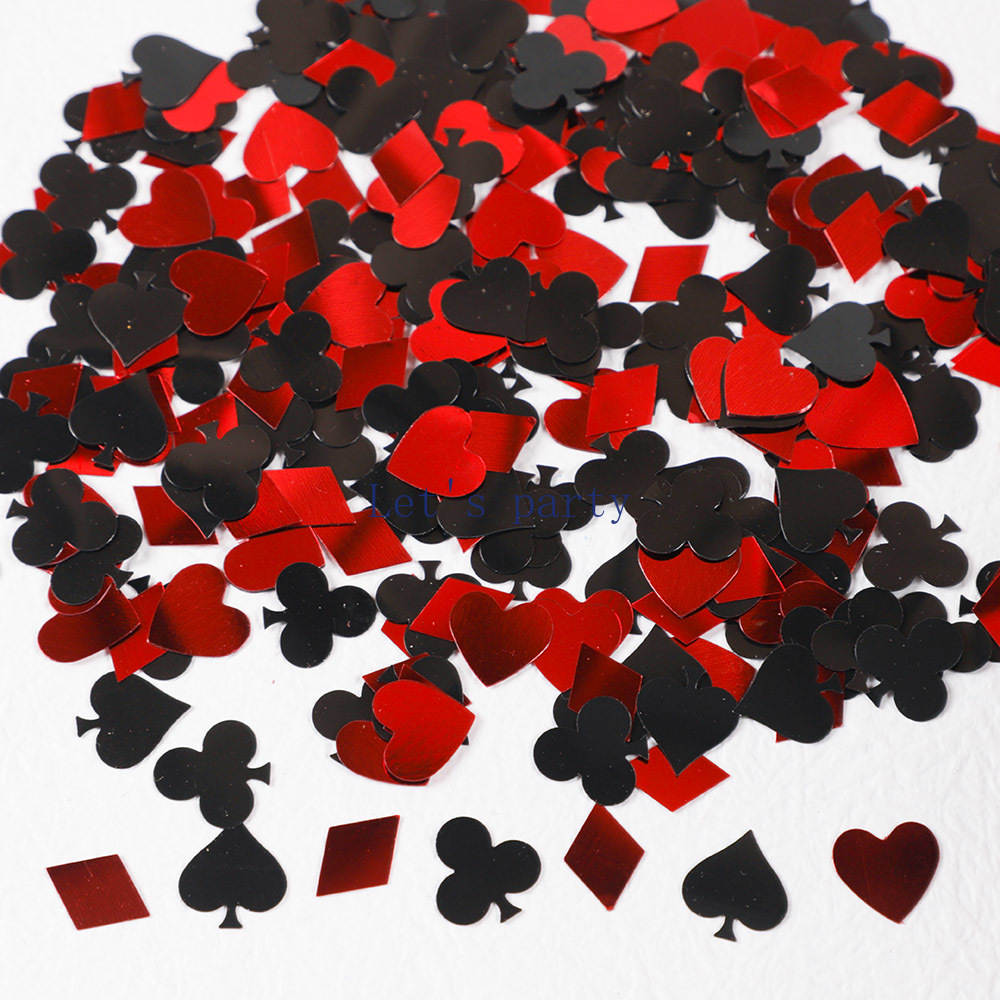 15g/bag Casino Las Vegas Poker - огляд і ціна Table Runner Sequin