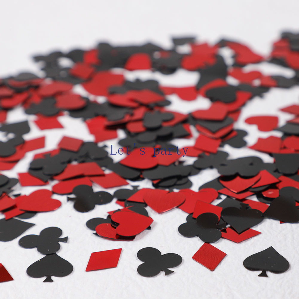 15g/bag Casino Las Vegas Poker - огляд і ціна Table Runner Sequin