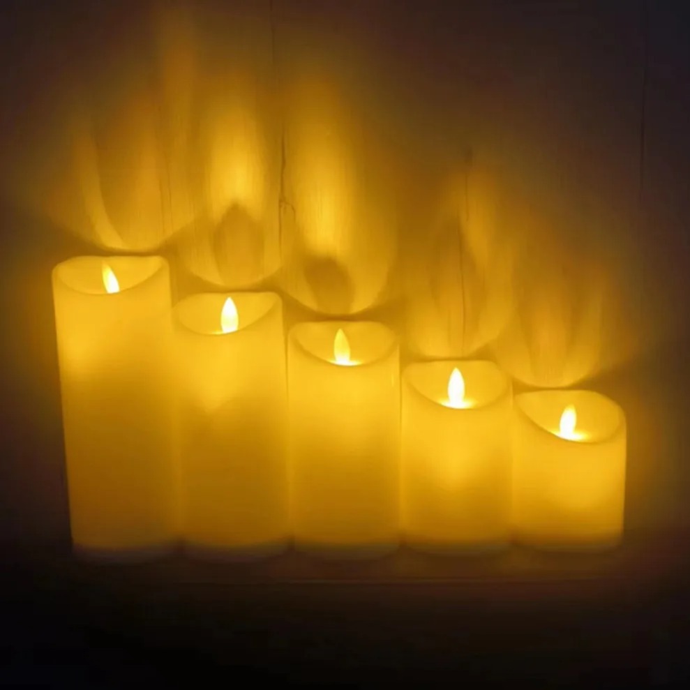 LED Electric Candle Lamp Swing - огляд і ціна Wedding Power Supply