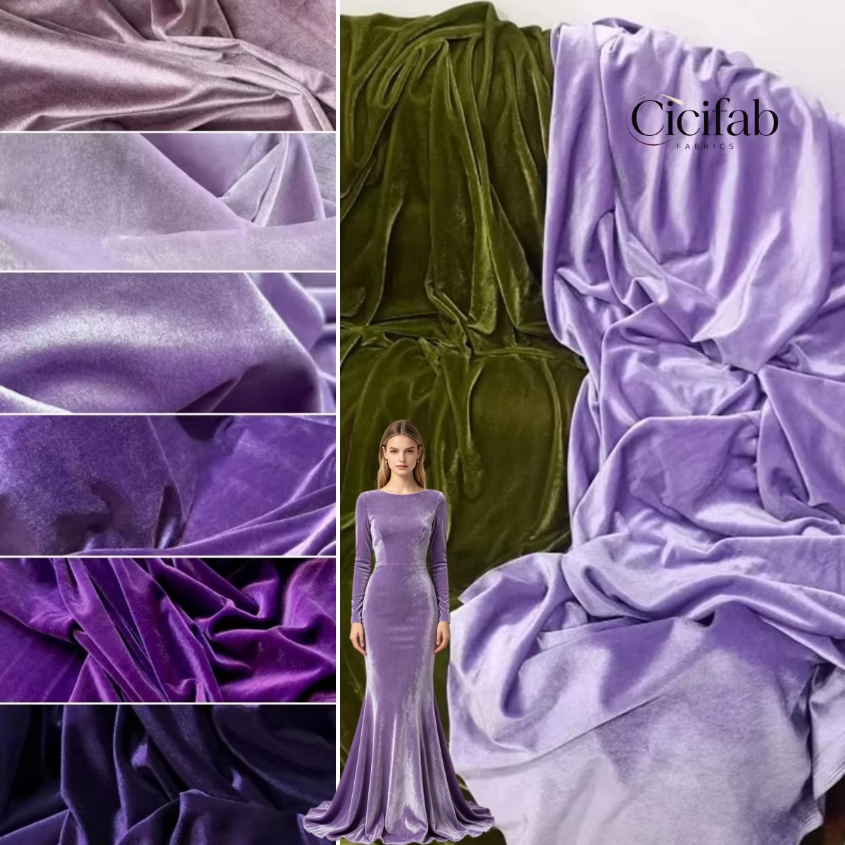 Purple Soft Velvet Fabric Drap - огляд і ціна Wedding Backdrop Curtain