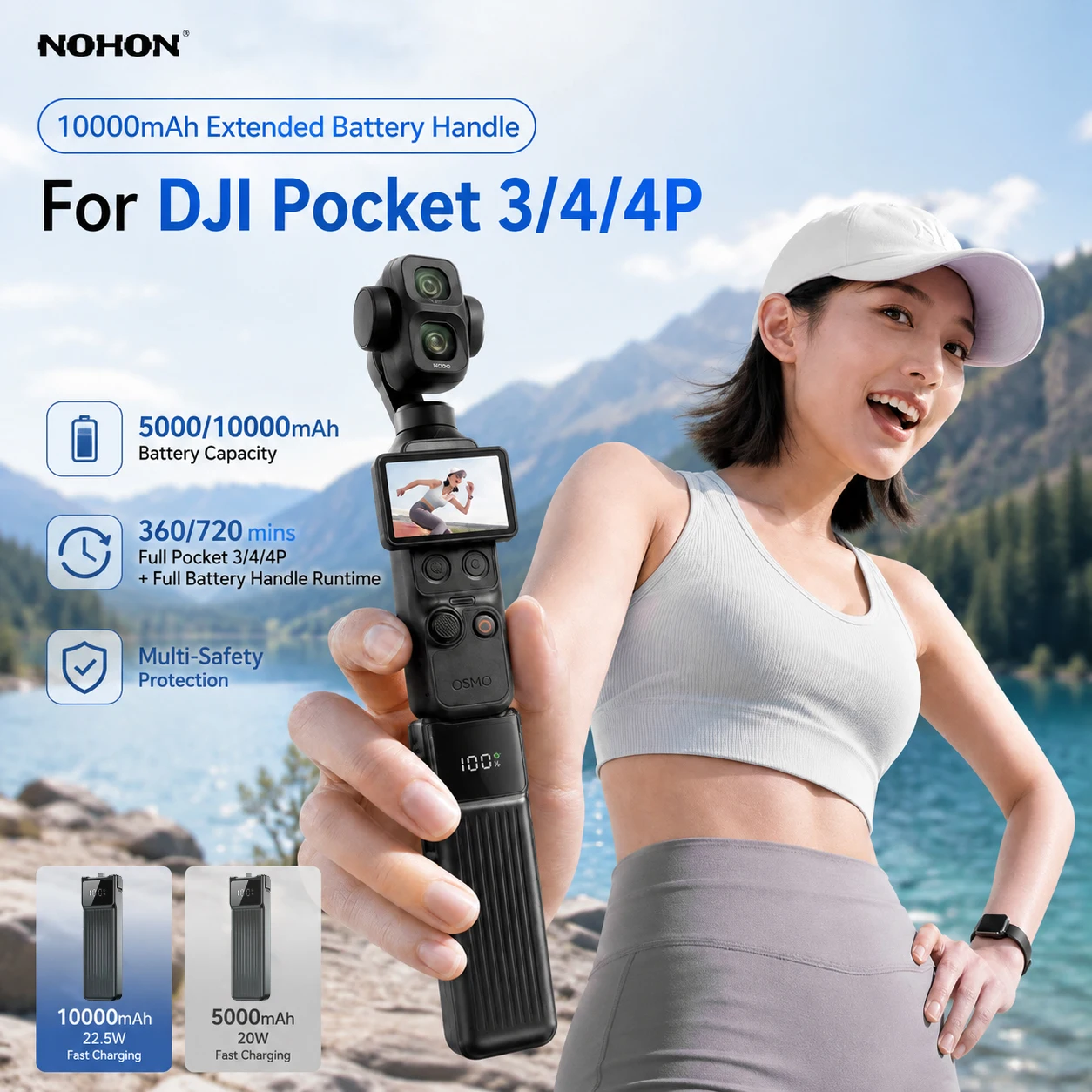 NOHON 5000mAh/10000mAh Battery - огляд і ціна Wedding Power Supply